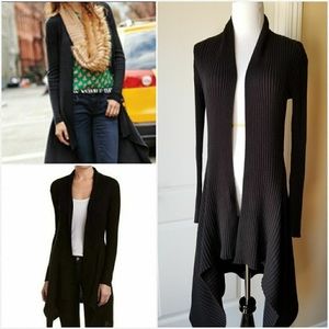 CAbi sweetheart ribbed cardigan